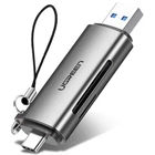 ​Кардридер переходник Ugreen OTG Type-C to USB 3.0 SD/Micro SD 50706 Space Gray