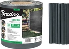 Стрічка для паркану Bradas 450 г/м² 19x3500 см Сіра (TOB4501935GYL)