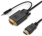 Адаптер Cablexpert HDMI to VGA and audio 1.8 м (A-HDMI-VGA-03-6)