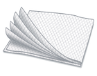 Салфетки Lohmann Rauscher Vliwasoft 4 слоя из нетканого материала нестерильные №100 10 х 10 см (4021447120645) - изображение 2