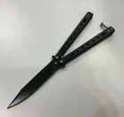Складной нож с клинком BR Balisong Special B360R Антибликовый 22,5см (BR000BAK36X3) - изображение 1