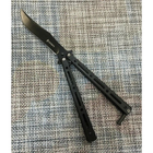 Складной нож с клинком BR Balisong Special Series B330R Антибликовый 22см (BR000BAK33X3) - изображение 2