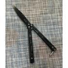 Складной нож с клинком BR Balisong Special Series B320R Антибликовый 21,5см (BR000BAK32X3) - изображение 3