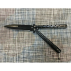 Складной нож с клинком BR Balisong Special Series B500R Антибликовый 22,5см (BR000BAK50X3) - изображение 3