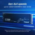 SSD диск Kingston KC3000 1TB M.2 2280 NVMe PCIe Gen 4.0 x4 3D TLC NAND (SKC3000S/1024G) - изображение 8