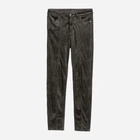 Штани зі штучної замші жіночі H&M 0618727 34 Сірі з зеленим (KZ2000001245088_KAY2000001245088)