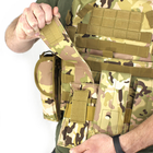 Жилет тактичний військовий армійський AOKALI Outdoor А64 Camouflage - зображення 5