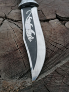 Охотничий нож Красная пантера Нож для охоты и рыбалки Подарок парню на праздник - изображение 2