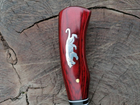 Охотничий нож Красная пантера Нож для охоты и рыбалки Подарок парню на праздник - изображение 4