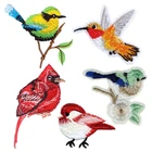 Термоаппликации (нашивки) Embroidery ПТИЦЫ набор №1 (67794)