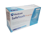 Нітрилові рукавички Medicom SafeTouch H-series S блакитні 100 шт (001316) - зображення 1