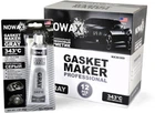 Герметик прокладок высокотемпературный Nowax +343⁰C, 100% силиконовый, серый, 85 г (NX36309)