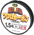 Флюорокарбон Duel Big Fluorocarbon 100% 50 м 0.205 мм 3 кг #1.5 Прозрачный (H3822)
