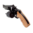 Револьвер флобера ZBROIA PROFI-3" (чёрный / дерево) - зображення 5