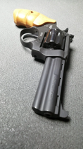 Револьвер под патрон Флобера Safari (Сафари) 441 М рукоять бук - зображення 8
