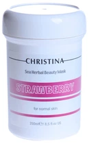 Christina Sea Herbal Beauty Mask Strawberry Клубничная маска красоты для нормальной кожи, 250 мл