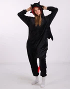 Піжама Кігурумі Kigurumi Беззубик Нічна Фурія Для Дітей І Підлітків Чорний 165-175 см. (2050)