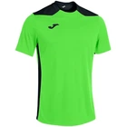 Футболка Joma CHAMPION VI салатово-черная S 101822.021