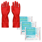 Перчатки латексные Киевгума медицинские анатомические Размер S 3 пары (4823060814747) - изображение 2