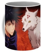 Кружка GeekLand Магическая Битва Jujutsu Kaisen Megumi с волком JK.02.11