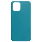 Силиконовый чехол Candy для Apple iPhone 12 Pro Max (6.7") Синий / Powder Blue Без бренда