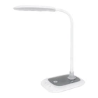 Настольная лампа светодиодная LED Horoz Electric SEDA 6W 3000K/4500K/6000K с диммером серый 049-018-0006-050