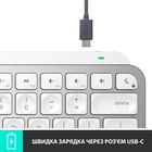 Клавиатура беспроводная Logitech MX Keys Mini For Mac Wireless Illuminated Pale Grey (920-010526) - изображение 8