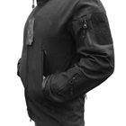 Тактическая куртка № 2 Lesko A012 Black L мужская армейская (K/OPT2-5127-18493) - изображение 2