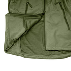 Тактична куртка Soft Shell Lesko A001 Green S одяг для військовослужбовців (K/OPT2-4255-27074) - зображення 5