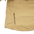 Тактическая куртка Soft Shell Lesko A001 Sand Khaki M армейская военная (K/OPT2-4255-27079) - изображение 5