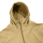 Тактическая куртка Soft Shell Lesko A001 Sand Khaki S армейская военная (K/OPT2-4255-27080) - изображение 2