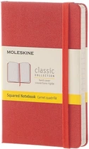Блокнот Moleskine Classic кишеньковий 9 х 14 см в клітинку помаранчевий