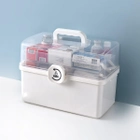 Органайзер-аптечка для лекарств MVM PC-16 M WHITE пластиковый белый - изображение 3