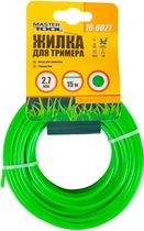 Леска для триммера Mastertool 2.70 мм х 15 м "круг" (19-0027)