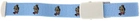 Жгут венозный Greetmed Детский в индивидуальной упаковке 2.5х35 см Голубой (2000000000114) - изображение 1