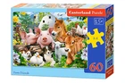 Пазлы 60 элементов "Друзья с фермы" CASTORLAND (B-066209)