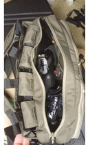 Сумка 5.11 Tactical тактическая для скрытого ношения оружия 5.11 4-Banger Bag 56181 [236] OD Trail 7 л (2000980330393) - изображение 2