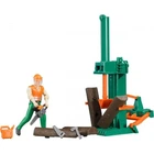 Игровая фигурка Bruder Лесоруб с аксессуарами, 10,7 см 62650