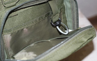 Сумка рюкзак Тактическая EDC Слинг Silver Knight 098 оливковый - изображение 5