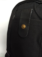 Рюкзак мужской тактический облегченный 41х27х15 см. Чёрный (7464) - изображение 6