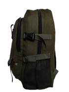 Рюкзак мужской тактический облегченный 41х27х15 см. Зеленый (7464) - изображение 5
