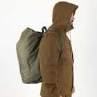 Баул-рюкзак влагозащитный тактический, вещевой мешок на 25 литров Melgo хаки - изображение 5