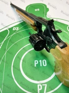Револьверная винтовка под патрон Флобера Safari SPORT cal. 4 мм ствол 43 см, буковый приклад и цевьё - изображение 5