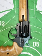 Револьверная винтовка под патрон Флобера Safari SPORT cal. 4 мм ствол 43 см, буковый приклад и цевьё - изображение 6