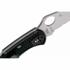 Ніж Spyderco Delica 4 Lightweight Thin Blue Line (C11FPSBKBL) - зображення 6