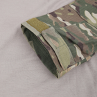 Рубашка тактическая с длинным рукавом Lesko A655 Camouflage 5XL кофта камуфляжная (F_4256-30592) - изображение 8