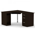 Стіл комп'ютерний кутовий Компаніт СУ-9 венге