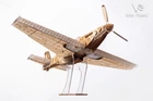 Механічний 3D пазл-конструктор Viter Models Літак Другої Світової Cпідфайтер 562 деталі (SpeedFighter)(AKV-04)