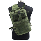 Сумка-рюкзак тактическая военная A92 800D, олива MHz. 53487 - изображение 3