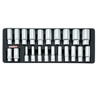 Набор головок длинных 1/2" 8-32мм 22ед. (в ложементе) TOPTUL GAAT2202